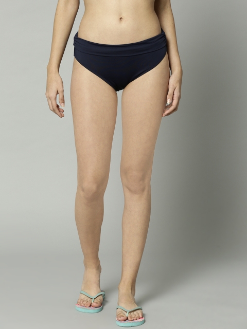 

Marks & Spencer Women Navy Blue Swim Briefs T525859F
