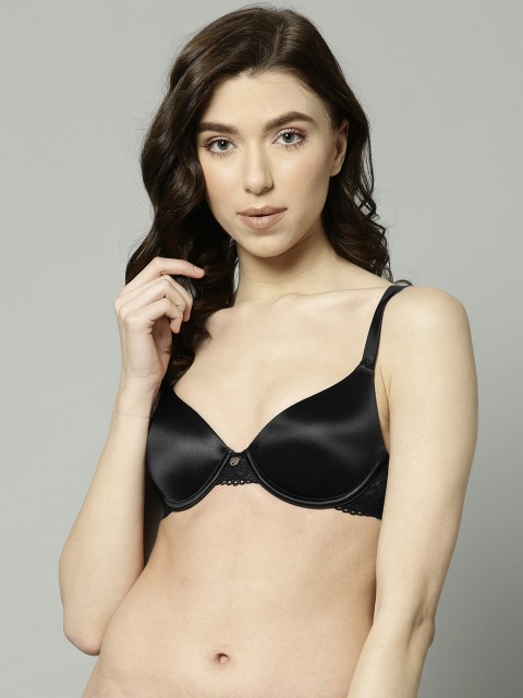 

Marks & Spencer Black Solid Underwired Lightly Padded Everyday Bra T816355I