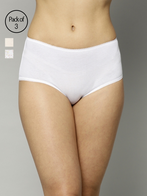 

Marks & Spencer Women Pack of 3 Basic Briefs T610186, Blue