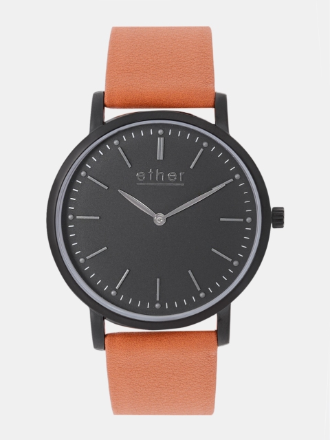 

ether Men Black Analogue Watch DES-WAT-E3-B