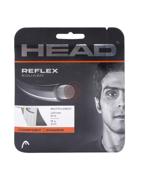 

Head Yellow Solid Reflex Squash String Set 10 m