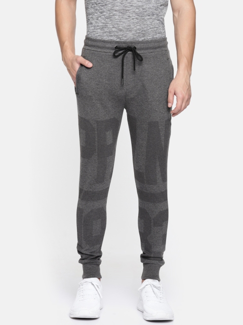 

Proline Active Men Charcoal Grey Printed Joggers