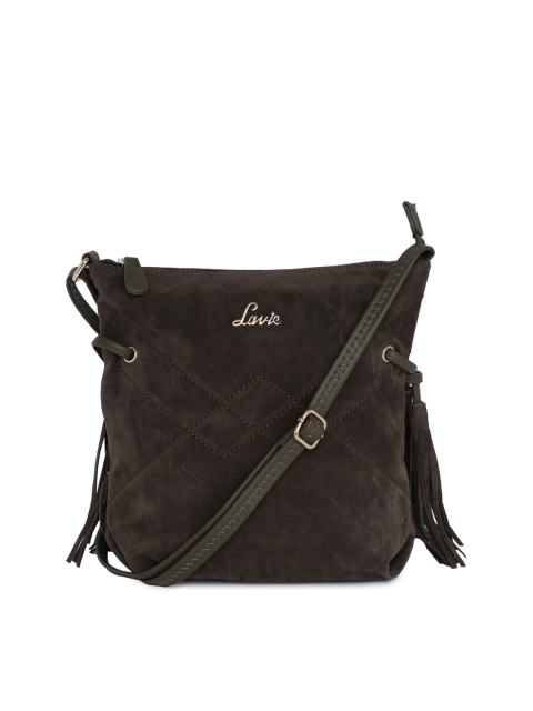 

Lavie Black Solid Sling Bag