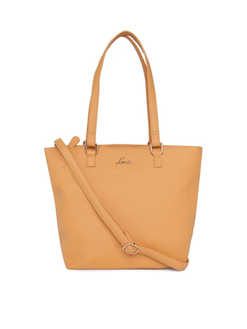 

Lavie Mustard Yellow Solid Shoulder Bag