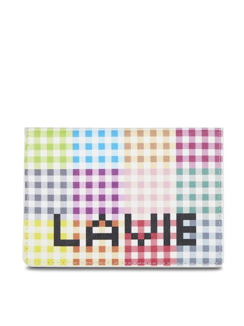 

Lavie Women Multicoloured Checked Passport Holder, Multi