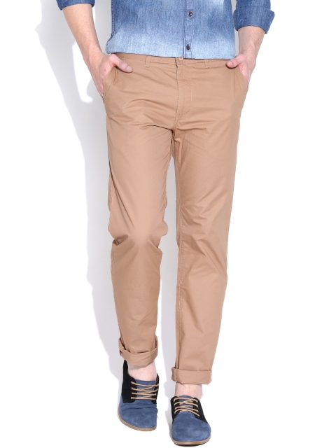 

Van Heusen Sport Brown Slim Chino Trousers