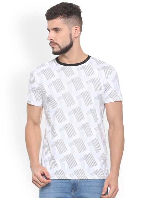 

Allen Solly Sport Men Grey Printed Round Neck T-shirt