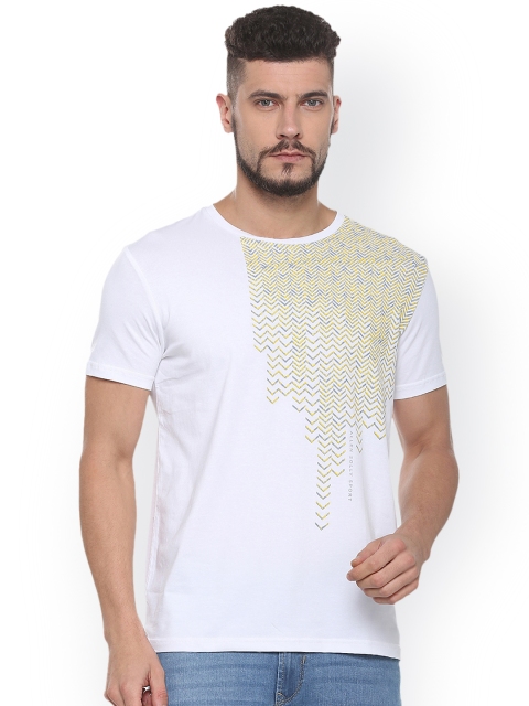 

Allen Solly Sport Men White Printed Round Neck T-shirt