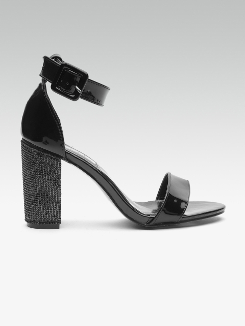

ELLE Women Black Embellished Heels