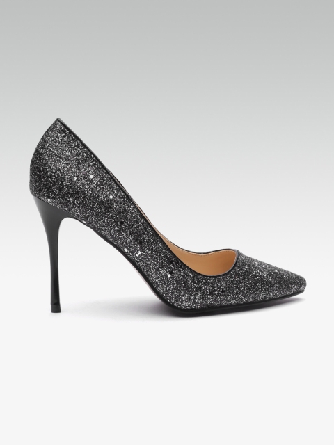 

ELLE Women Black Embellished Pumps