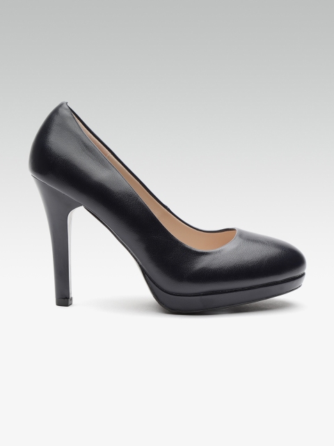 

ELLE Women Navy Blue Solid Pumps