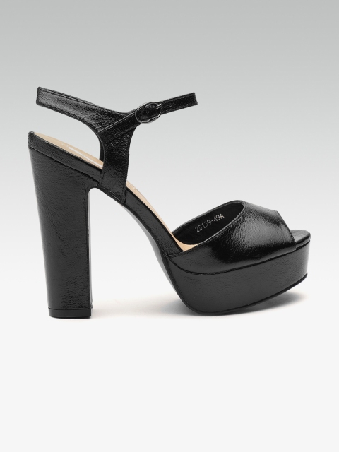 

ELLE Women Black Solid Heels