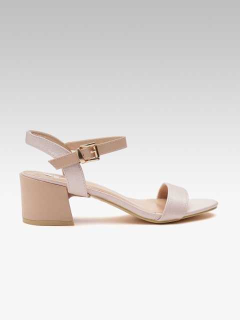 

ELLE Women Pink Solid Heels