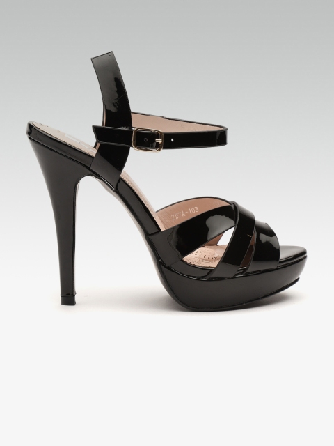 

ELLE Women Black Solid Platforms