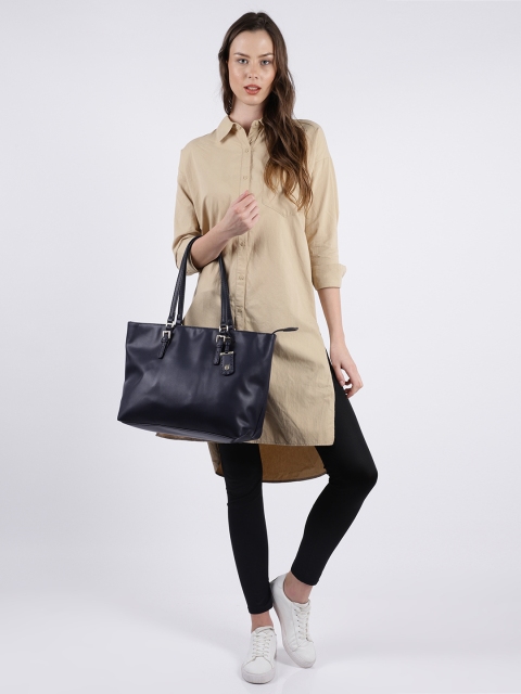 

Tommy Hilfiger Navy Blue Solid Shoulder Bag