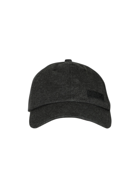 

Puma Unisex Charcoal Black Solid STYLE Fabric Baseball Cap