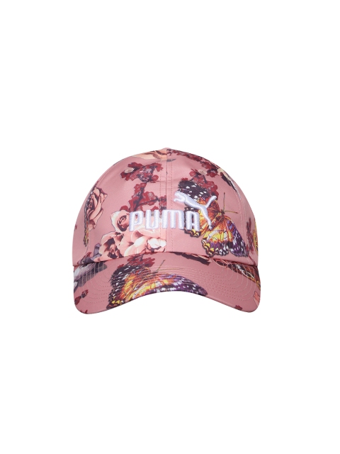 

Puma Women Pink GRAPHIC Printed Baseball Cap