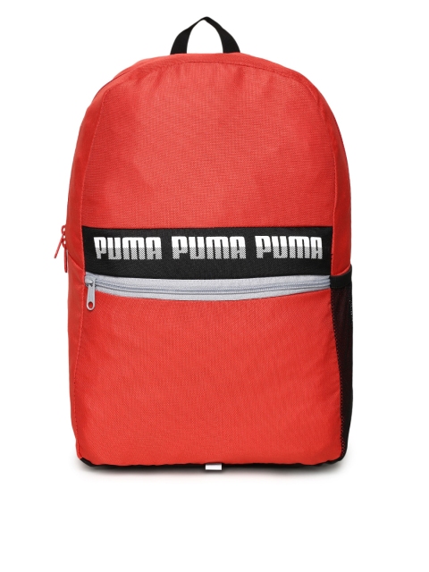 

Puma Unisex Red Brand Logo Backpack