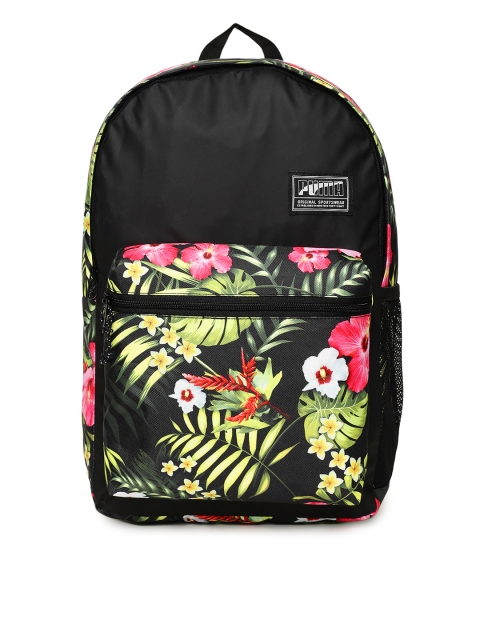 

Puma Unisex Black Graphic Backpack