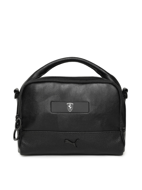 

Puma Black Solid Handheld Bag