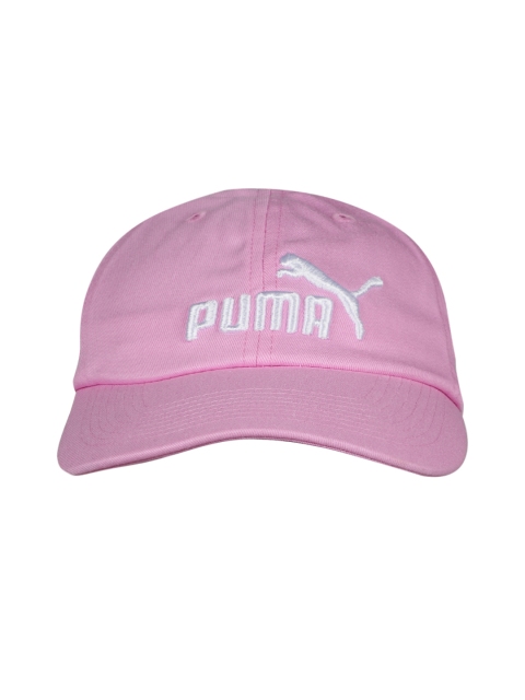 

Puma Unisex Pink Solid ESS Baseball Cap