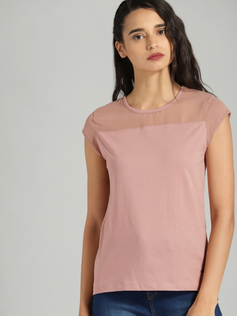 

Roadster Women Rose Solid Top