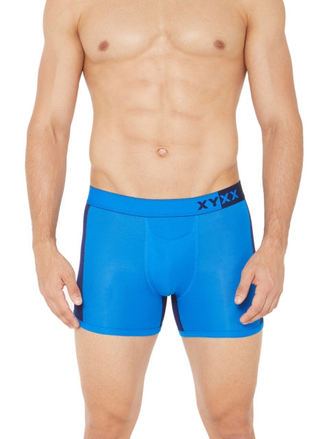 

XYXX Men Blue Colourblocked Trunk XYTRNK41S