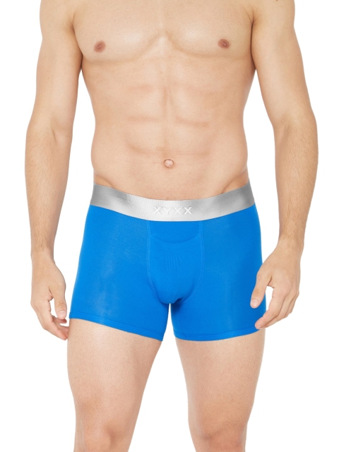 

XYXX Men IntelliSoft Antimicrobial Micro Modal Illuminati Trunks XYTRNK48, Blue