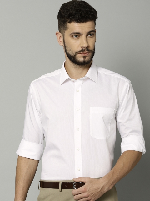 

Marks & Spencer Men White Regular Fit Solid Formal Shirt