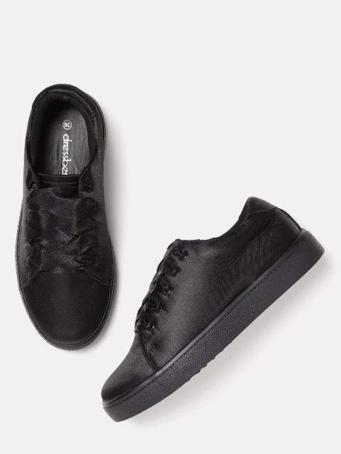 

DressBerry Women Black Sneakers