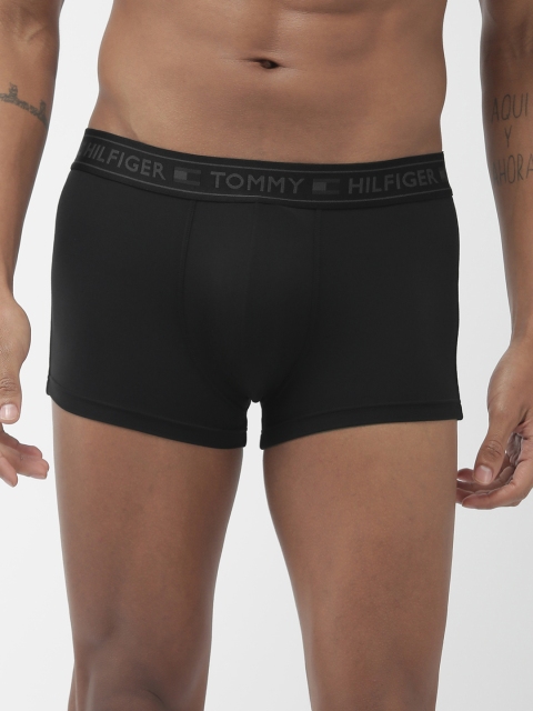 

Tommy Hilfiger Men Black Solid Trunk P8AB4138