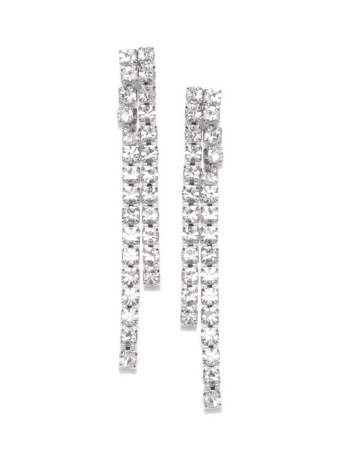 

Accessorize Silver-Toned Contemporary Drop Earrings
