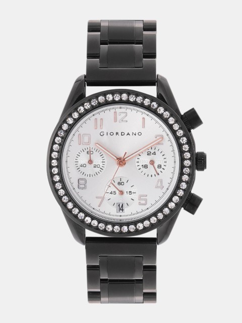 

GIORDANO Women Silver-Toned Analogue Watch C2141-22