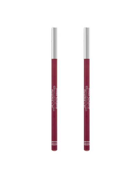 

Miss Claire Set of 2 Floral Pink Glimmersticks Lip Liners L-27, Purple