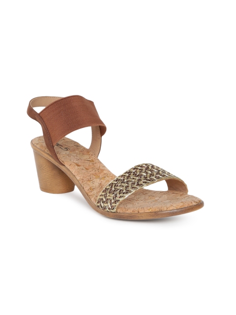 

Inc 5 Women Gold-Toned Block Heels