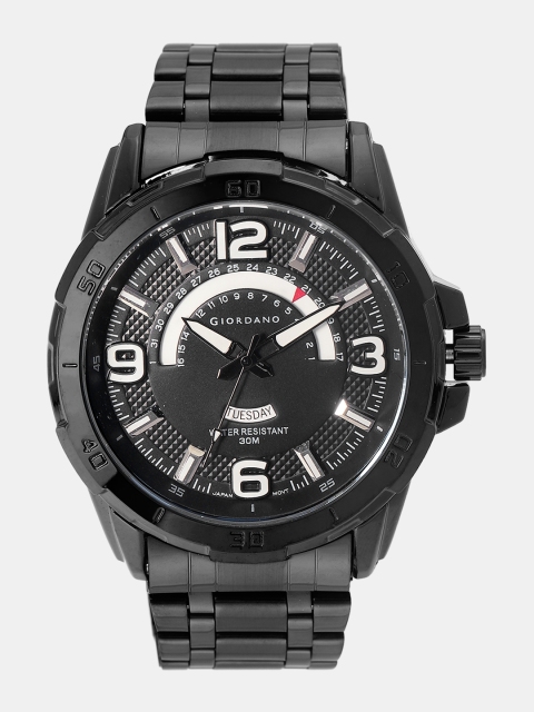 

GIORDANO Men Black Analogue Watch F1092-22