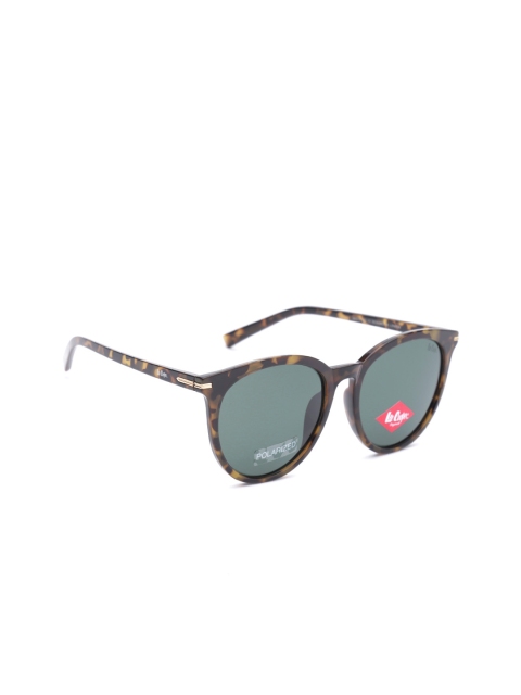 

Lee Cooper Unisex Polarised Oval Sunglasses LC9135ENB, Green