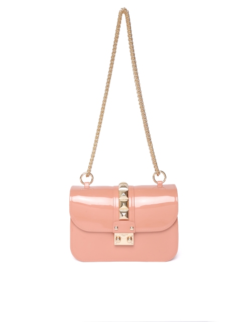 

Carlton London Pink Solid Shoulder Bag