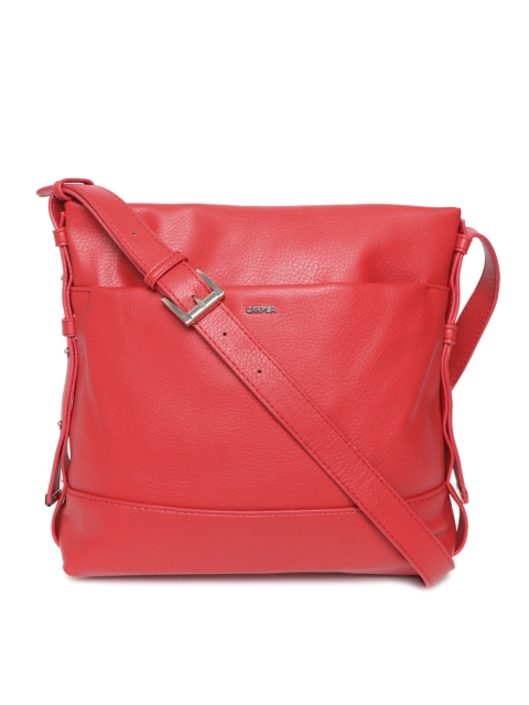 

CARPISA Red Solid Sling Bag