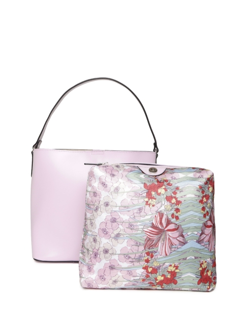 

CARPISA Lavender Solid Shoulder Bag with Pouch