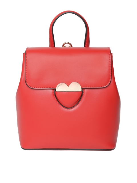 

CARPISA Women Red Solid Backpack