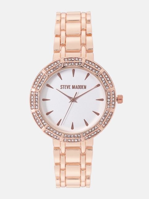 

Steve Madden Women Off-White Analogue Watch SMW202Q