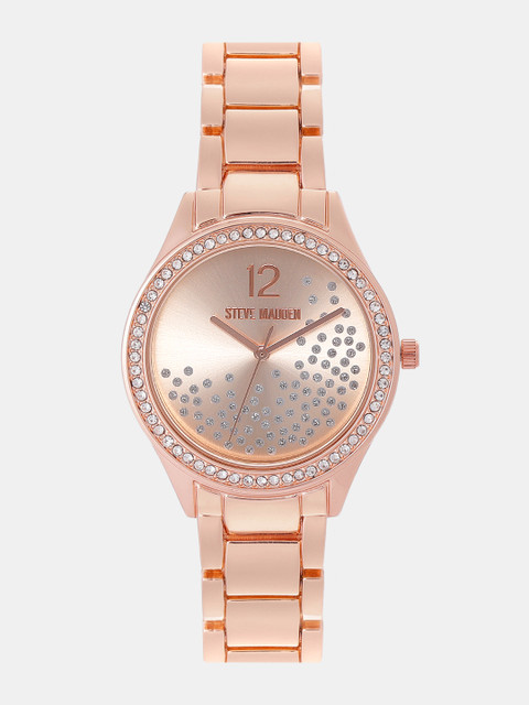

Steve Madden Women Rose Gold Analogue Watch SMW200Q