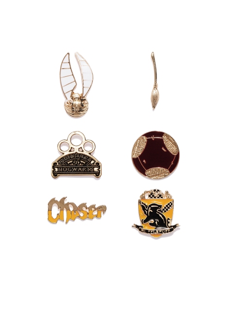 

EFG Unisex Set of 6 Harry Potter Chaser House Pin Set, Green