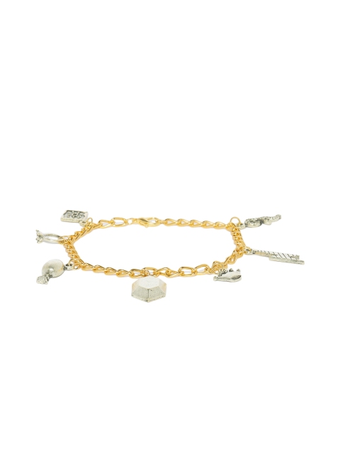 

EFG Gold-Toned Alloy Charm Bracelet