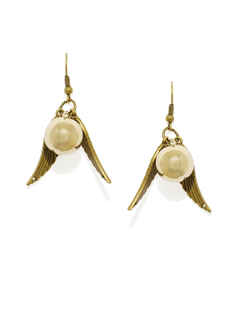 

EFG Bronze-Toned Contemporary Drop Earrings