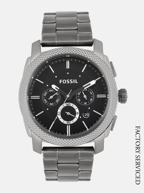 

Fossil Men Black Analogue Factory Serviced Watch FS4662I