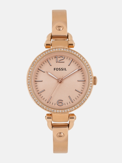 

Fossil Women Rose Gold Factory Service Analogue Watch ES3226I