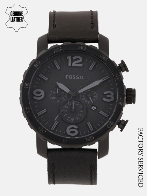 

Fossil Men Black Analogue Watch JR1354