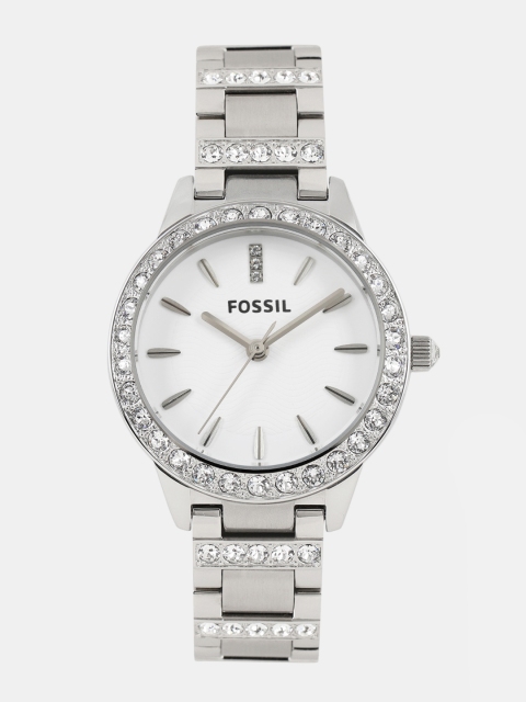 

Fossil Women White Factory Serviced Analogue Watch ES2362I
